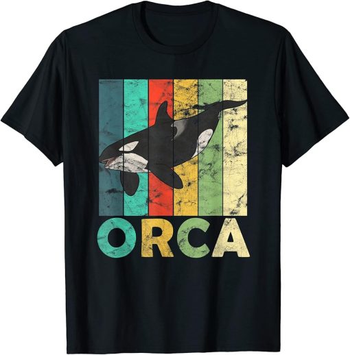 Orca Retro For Orca Lover T-Shirt